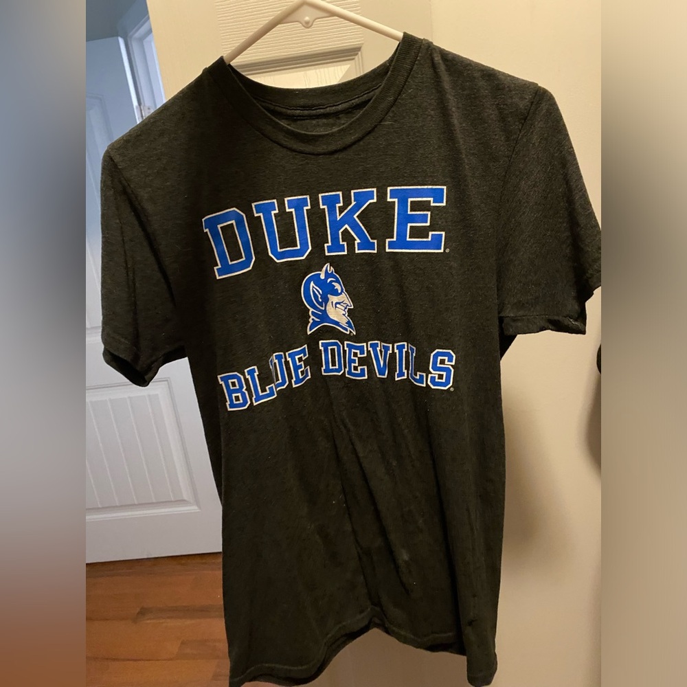 Blue Crew Neck Short Sleeve T-Shirt